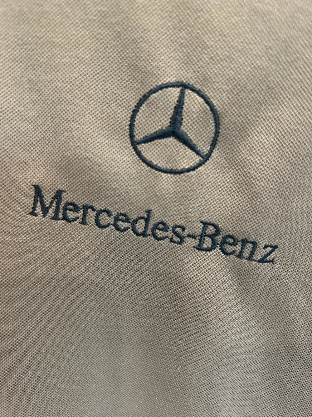 Nike Brown Polo with Mercedes-Benz Embroidery